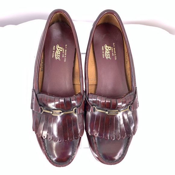 bass ladies loafers